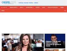 Tablet Screenshot of noticias.gospelprime.com.br