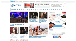 Desktop Screenshot of letras.gospelprime.com.br