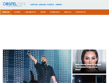 Tablet Screenshot of musica.gospelprime.com.br
