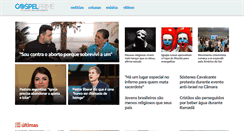 Desktop Screenshot of gospelprime.com.br